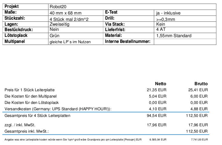 PCB-Preis-D